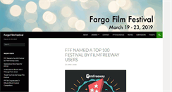 Desktop Screenshot of fargofilmfestival.org